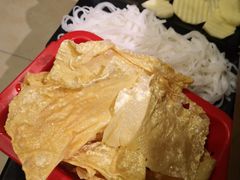 炸腐竹-幸运牛汕头小黄牛牛肉火锅(梅林店)