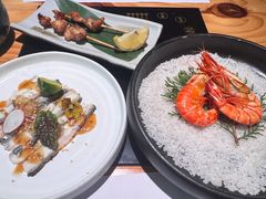 盐烤大虾-花潮料理艺食馆(世欧广场店)