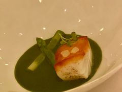 法国银鳕鱼白芦笋翡翠奶油汁-Jean Georges