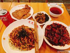 辣肉丝拌面-笑笑面家(白兰路店)