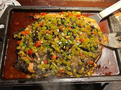 豆豉鱼-江边城外烤全鱼(方庄时代购物中心店)