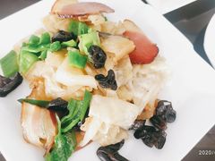 腊肉炒粉皮-柞水乾佑红门家菜