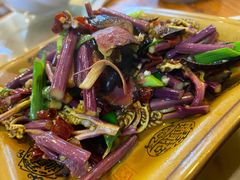 蕨菜炒腊肉-和福餐馆(西江古街店)