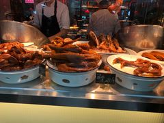 自助取餐区-陈鹏鹏潮汕菜(宝安机场T3航站楼店)