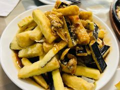 蛤蜊肉拌茄子-华春餐馆(鱼山路店)