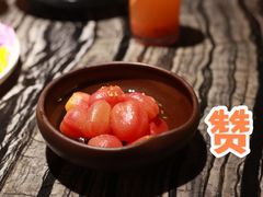 招牌千喜桂花小番茄子-花见无国界料理(科林楼店)