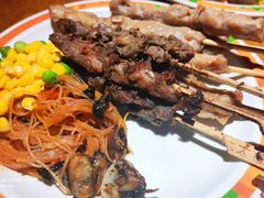 炸羊肉串-比格比萨自助(花园路店)