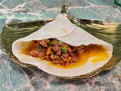 蒜香牛肉烤饵块-浩海火烧云傣家菜(京广店)