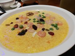 咸蛋黄虾仁蒸蛋-尚岛私房菜(西方巷店)