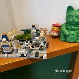 中国邮政开的咖啡店可盖各种纪念章甜点点了抹茶和北海道冰淇淋