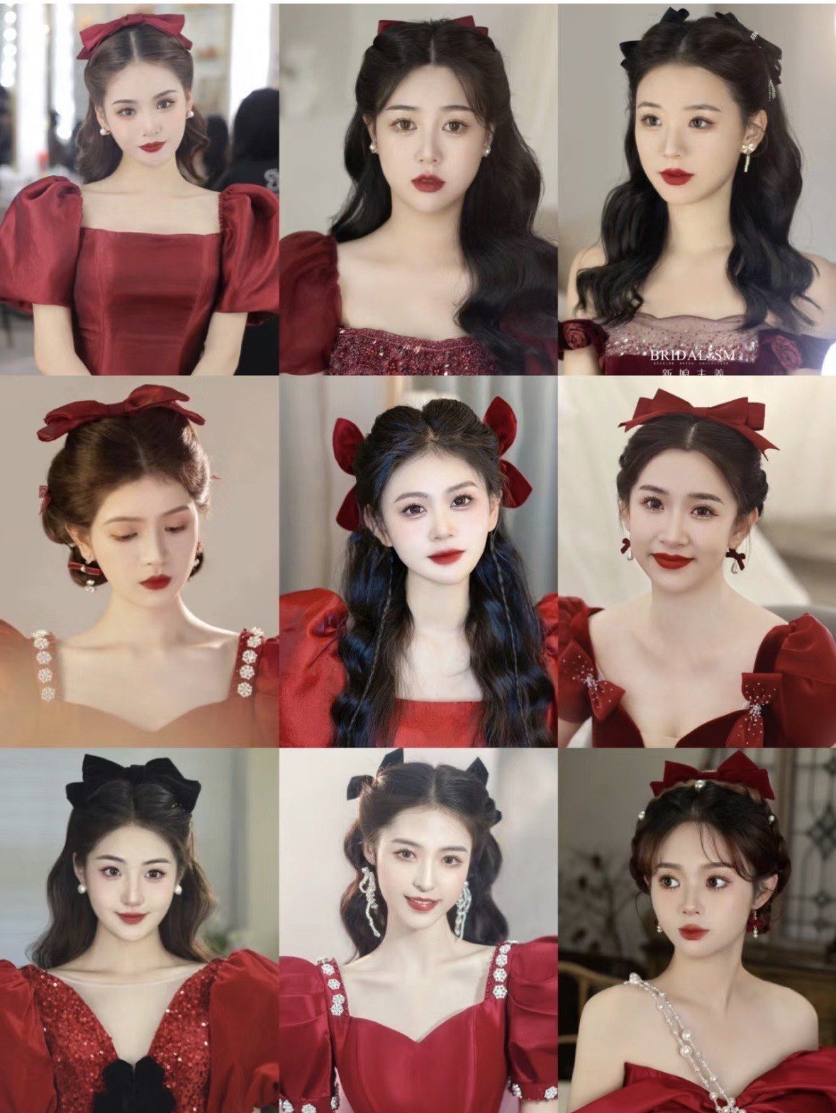 公主新娘造型合集计减龄又绝美\\n收集了一些好看又绝美的妆造发型有