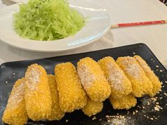 炸鲜奶-大眼锅贴水饺(河东店)