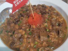 鱼籽海肠捞饭（五常大米）-大锅强·蒸海鲜青岛菜(金沙滩店)