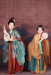 -后宫·古装汉服京剧儿童亲子全家福摄影