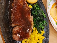 铁板黑胡椒汁牛排-萨莉亚意式餐厅(特力时尚汇店)