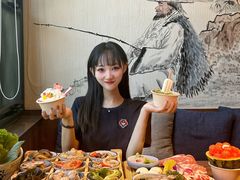 -明洞阿姨·韩式酱蟹烤肉·创意料理(三元桥店)