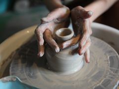 -不贰手作陶艺diy·烧玻璃·银饰团建(人民大学店)