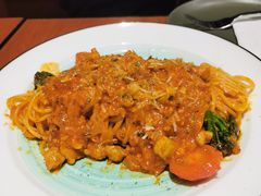 意式肉丸子酱天使面-魏斯理汉堡(西安沣东吾悦店)