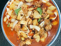 大盘鸡-撒拉人家.酸菜牦牛肉火锅