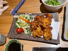 啤酒炸鸡配黑醋汁-慢走(甜水园店)