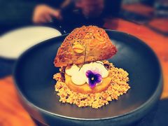 焦糖苹果配山核桃及香草奶油慕斯-AZUL by FUEL蓝色·法式酒馆(琶醍店)