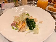 挪威烟熏三文鱼水晶黄瓜香槟奶油-福楼法餐厅FLO