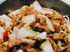铁板黑椒牛肉-鸭王烤鸭店(三里河店)