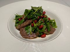 香菜拌牛腱-西湖春天•老字号杭州菜(百汇店)