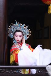 -后宫·古装汉服京剧儿童亲子全家福摄影