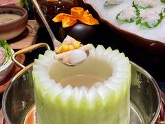 -得意咚瓜·顺德鱼生·冬瓜火锅(深圳首店)