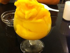 芒果冰沙-鹿港小镇(黄金店)