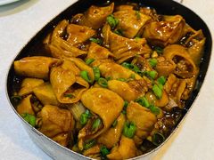 饭盒蒸肥肠-渔娘渔家丹东海鲜(东直门店)