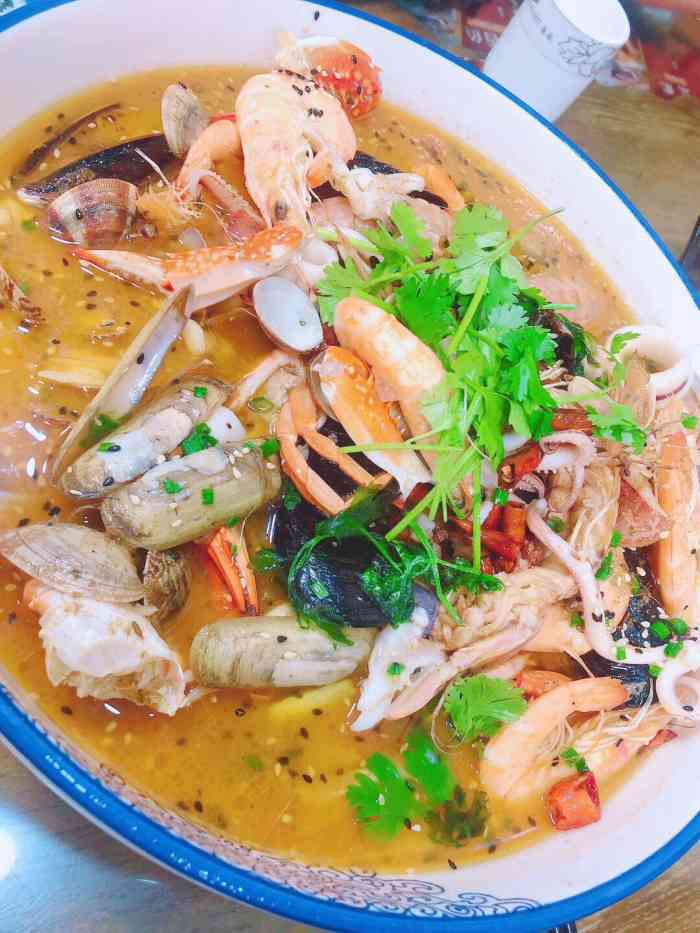 妈祖海鲜岛(万达店)-"又一次来吃海鲜了,今天大厅里人很多,热热.