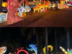 -欢乐海岸椰林沙滩-2025湾区超级灯会