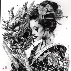 -组合纹身穿孔纹眉TATTOO