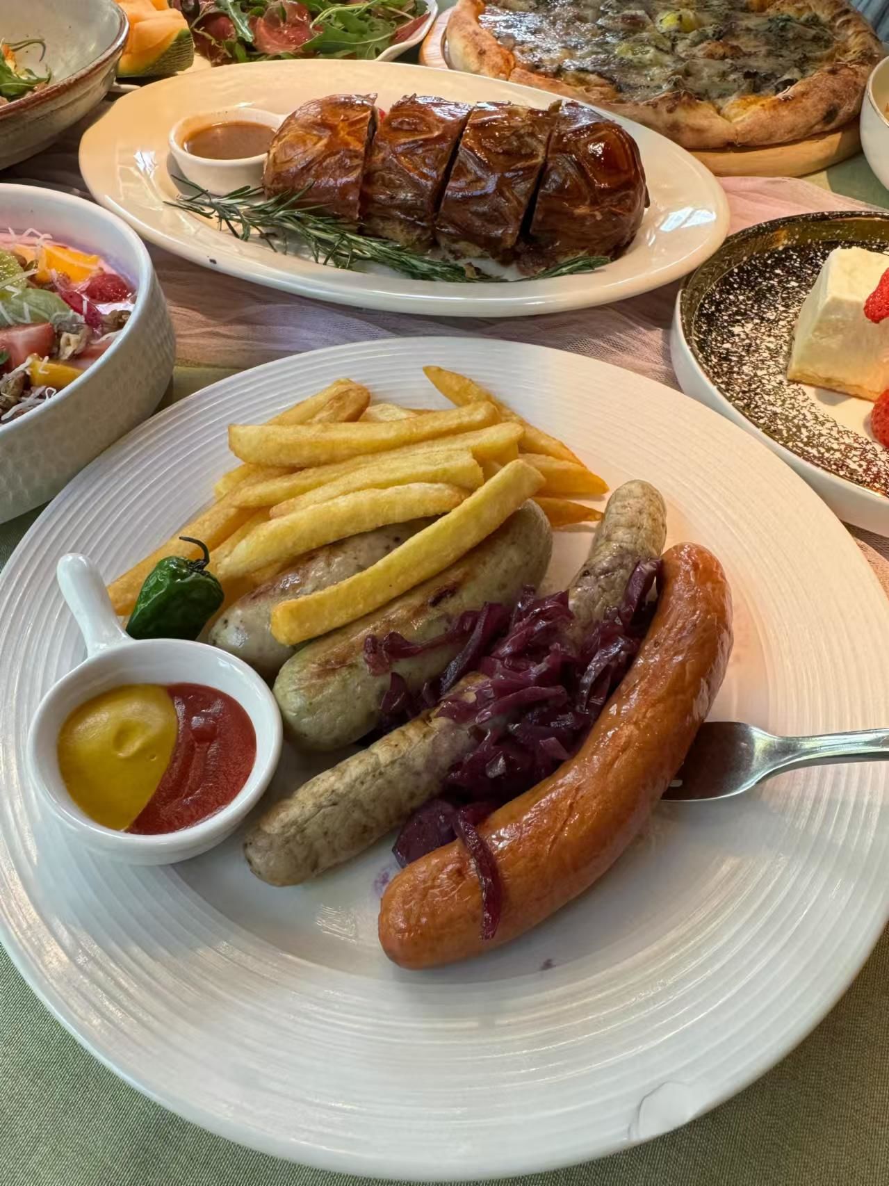 在碧特博格的西餐馆,约上另一半,感受浓厚的浪漫氛围