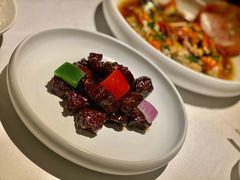 黑椒牛肉粒-玫瑰厅上海菜(兴国路店)