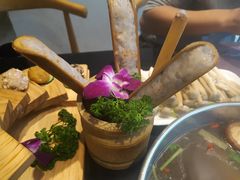南美鱼子虾滑-盡膳口福·百年汤方火锅(科华北路店)