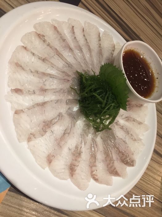 比目鱼刺身