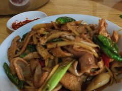 爆炒羊肚-野狗羊肉汤