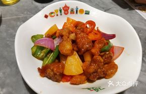 Sweet and Sour Pork with Tomato and Pineapple