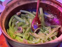 虾酱啫通菜梗-啫神·广州地标美食(北京路店)