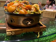 嘎巴锅农家院-小渔船渔家传统菜(鲅鱼圈店)