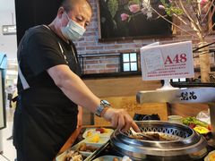 自助取餐区-梨花自助烤肉(天河城店)