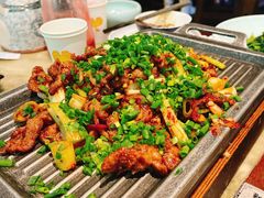 葱爆牛肉-绿茶餐厅(成都大悦城店)