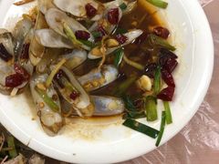 姜葱爆炒蛏子-阿杰臻选海鲜饭店(普陀山店)