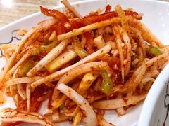 鱿鱼拌桔梗-喜来苑