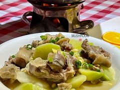 翠绿白汁腊火蹄-龙桥私厨·姜花菊花过桥鱼·顺德菜(容桂店)