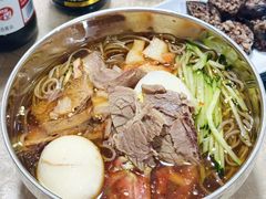 -吉林延边牛肉汤饭，大冷面