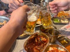 -草家酱蟹炭火烤肉店(珲春南路一店)